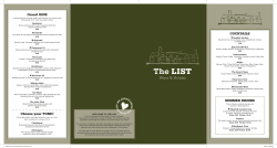 The LIST - The Thatch