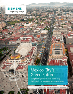 Mexico City`s Green Future