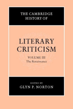 The Cambridge History of Literary Criticism, Volume 3