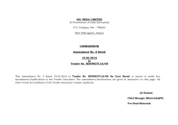 SDG9827L16/08 - Oil India Limited