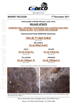 For personal use only