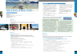 SELLING DREAMS
