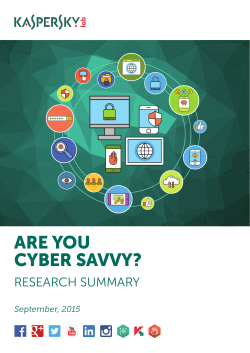 Are you cyber savvy?