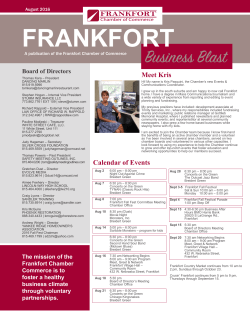 PDF - Frankfort Chamber of Commerce