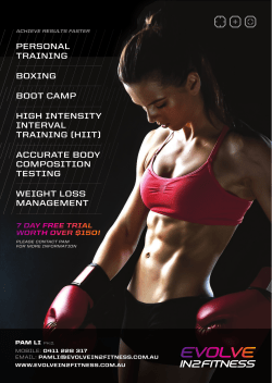 personal training boxing boot camp high