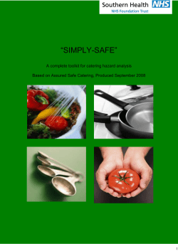 simply-safe - Southern Health NHS Foundation Trust