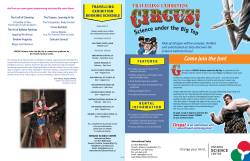 Circus Brochure