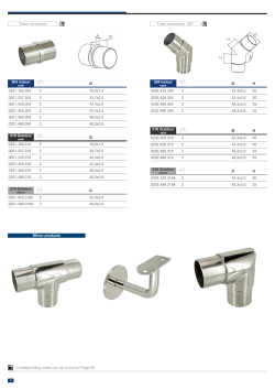 SB Tube Connectors - Kensington Balustrade Systems