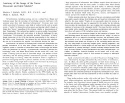 Anatomy of the Image of the Nurse: Dissonant