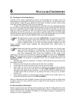 6 nuclear chemistry