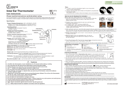 Inner Ear Thermometer