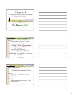 Chapter 5 - Chemistry