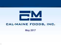 Investor Presentation - Cal