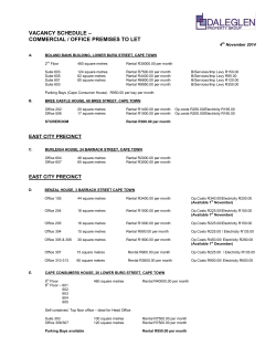 OFFICE PREMISES TO LET