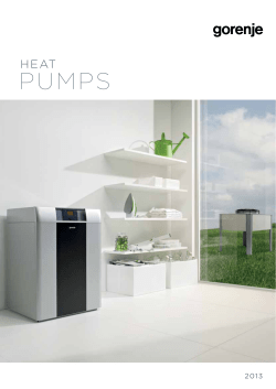 Heat pumps 2013