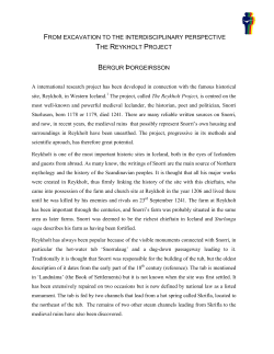 re-reading william morris re-writing the v&oslash;lsunga saga: the peculiar