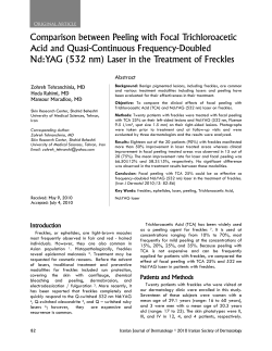 Full Text - Iranian Journal of Dermatology