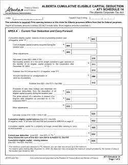alberta cumulative eligible capital deduction