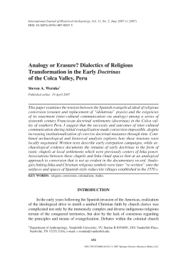 Analogy or Erasure? Dialectics of Religious