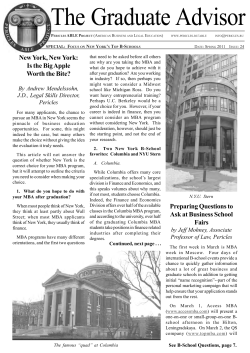 The Graduate Advisor - Pericles Law Center