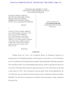 order - Texas Legislative Council