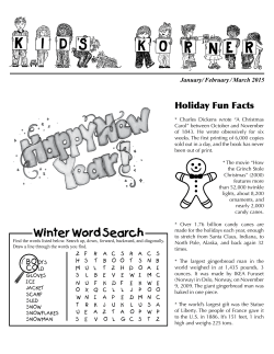 Holiday Fun Facts - SPE Federal Credit Union