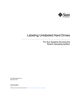 Labeling Unlabeled Hard Drives