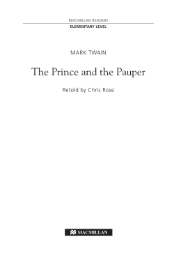 The Prince and the Pauper