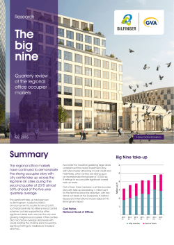 The big nine - GVA Redilco