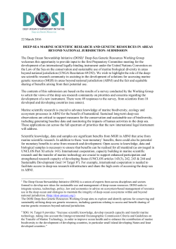 Deep-Ocean Stewardship Initiative