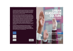 Urban Classroom Culture