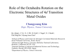 Role of the Octahedra Rotation on the Electronic Structures of 4d