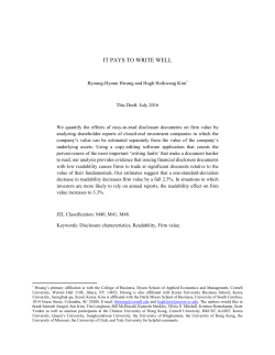 It Pays to Write Well - Byoung