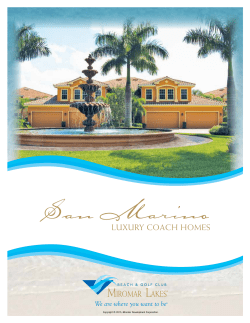 San Marino - Miromar Lakes