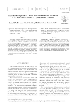 Dipmeter Interpretation - More Accurate Structural Definition of the