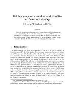 Folding maps on spacelike and timelike surfaces and duality