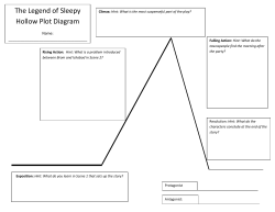 The Legend of Sleepy Hollow Plot Diagram