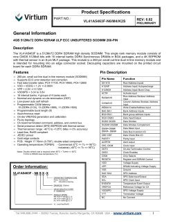Product Specifications
