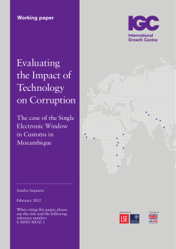Evaluating the Impact of Technology on Corruption