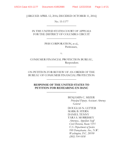 brief - CFPB Monitor