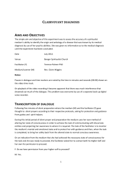 diagnostics01 - Healing the Wounded Spirit
