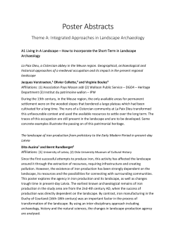 Poster abstracts (all)