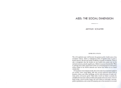 AIDS: THE SOCIAL DIMENSION