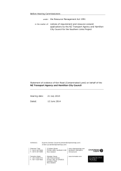 16 Contaminated Land - Ken Read