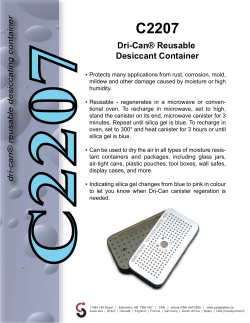 dri-can&reg; reusable desiccating container C2207 Dri