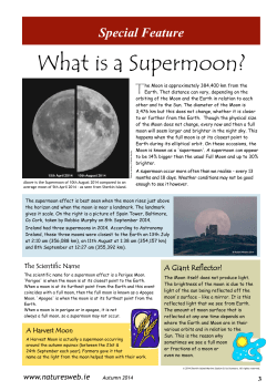 What is a Supermoon?