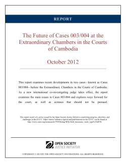 The Future of Cases 003/004 at the