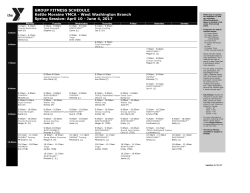 Group Fitness Classes