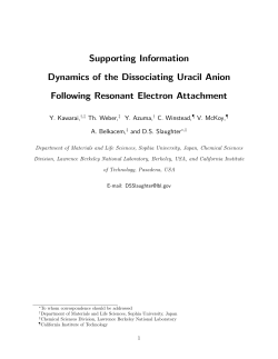 Dynamics of the Dissociating Uracil Anion Following Resonant