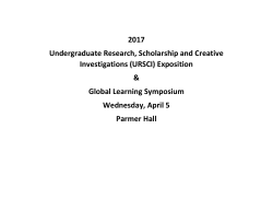 URSCI - Dominican University